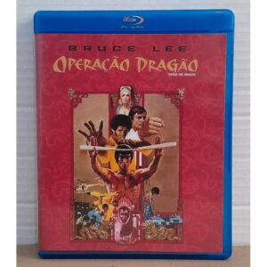 BLU-RAY OPERAÇÃO DRAGÃO COM BRUCE LEE - QUASE NOVOS !!!